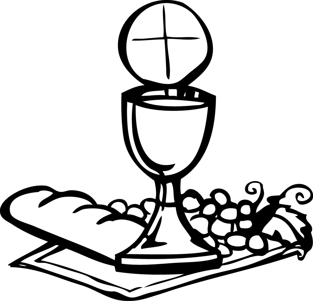 Holy Communion Coloring Pages Clipart