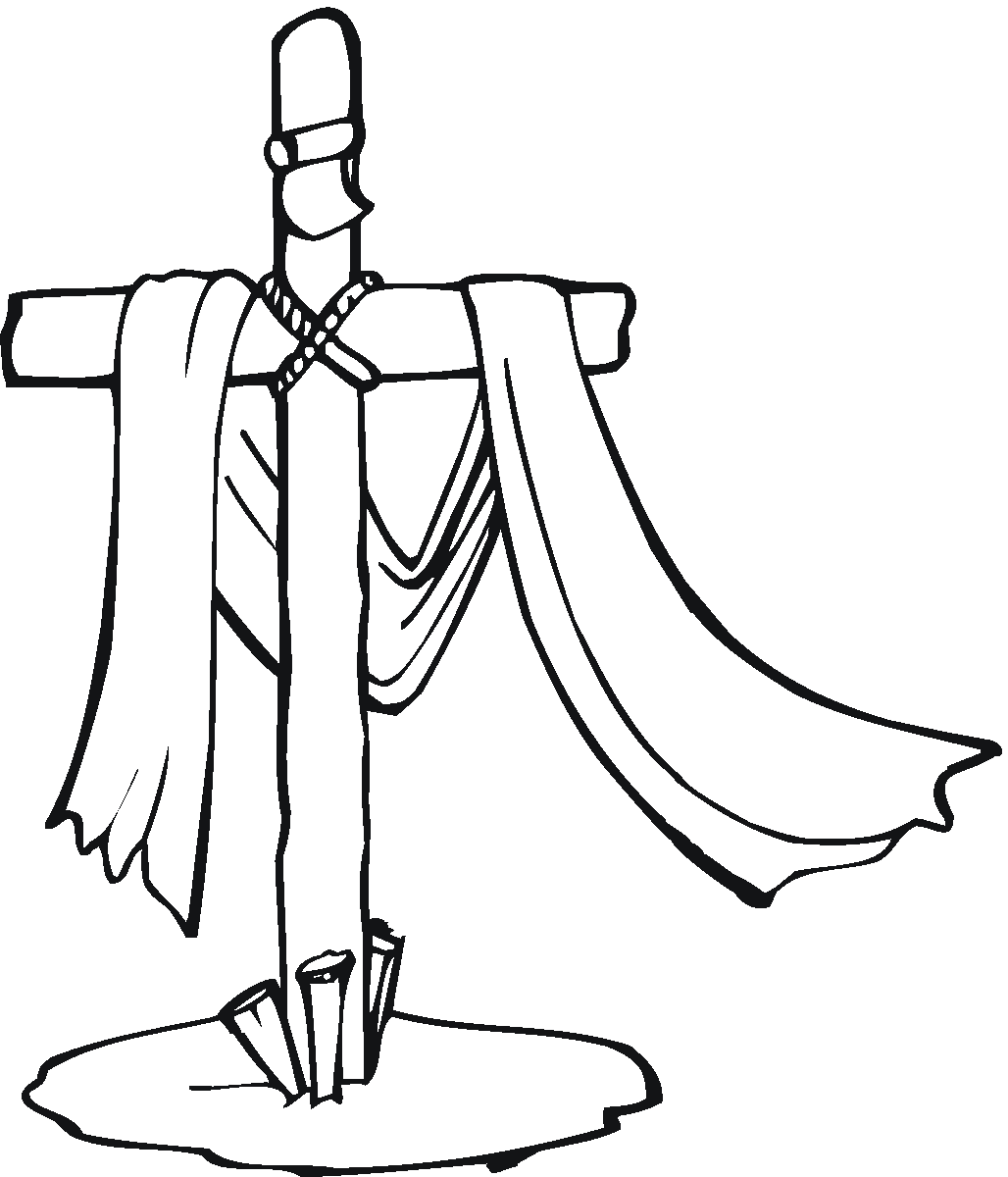 free catholic clipart coloring