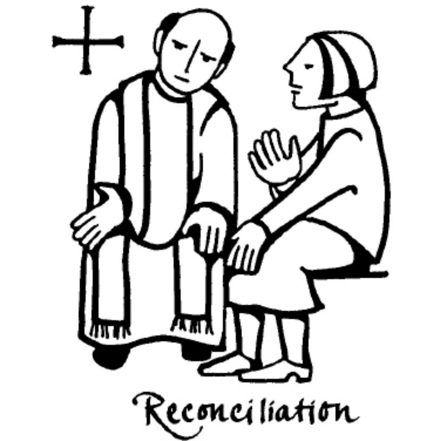 Reconciliation clipart catholic. 