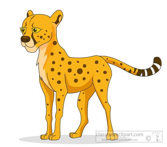 Cartoon cheetah free.