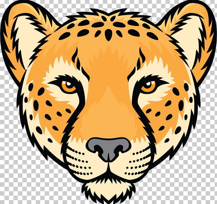 Cheetah leopard coloring.