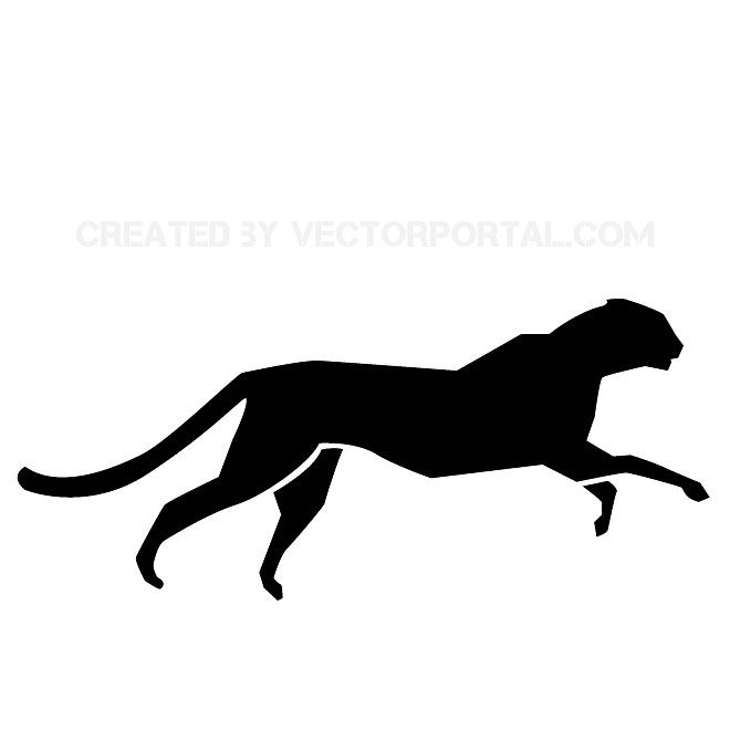 Cheetah Image Free Vector in
