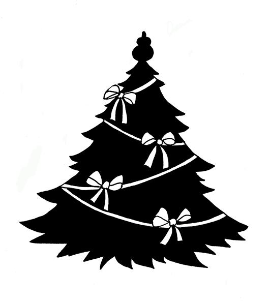 Free Christmas Silhouette Cliparts, Download Free Clip Art