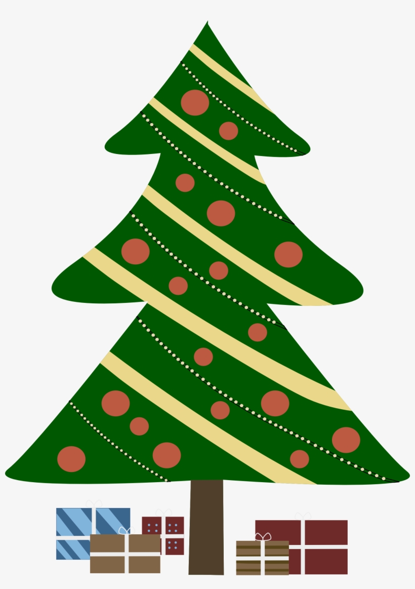 Traditional Clipart Christmas Tree