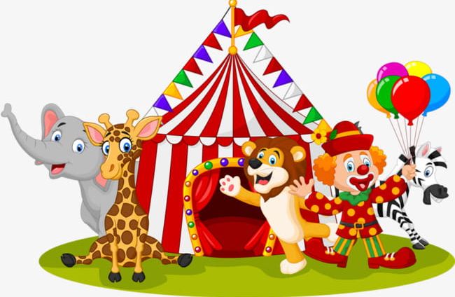 free circus clipart animal
