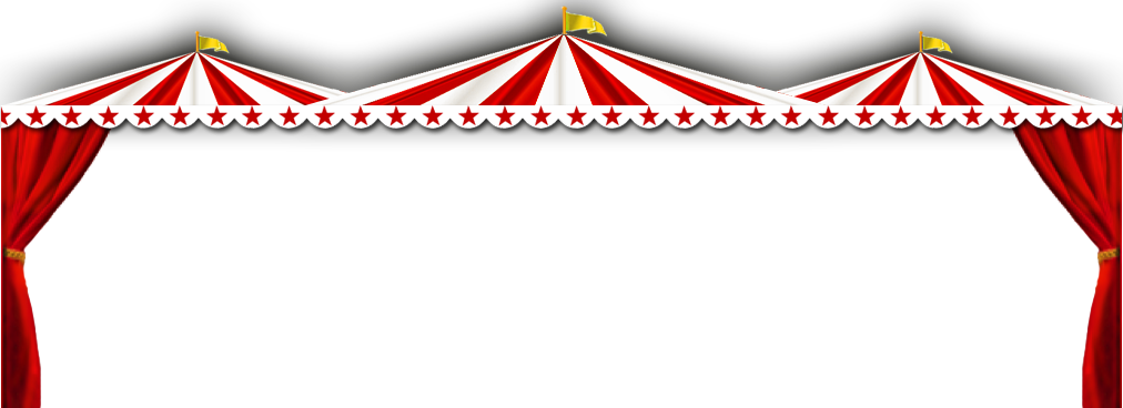 Clipart banner circus.