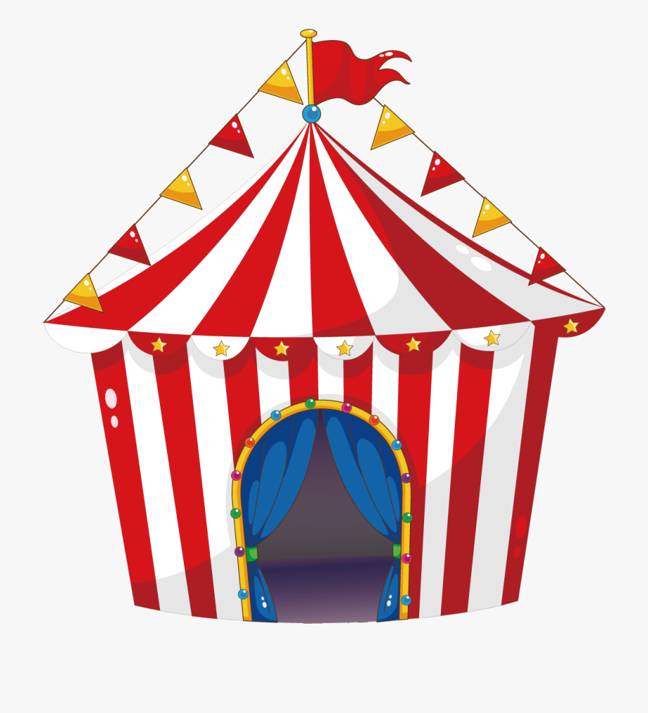 Tent Circus Carnival Illustration