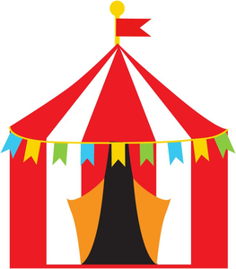 Free carnival tent.