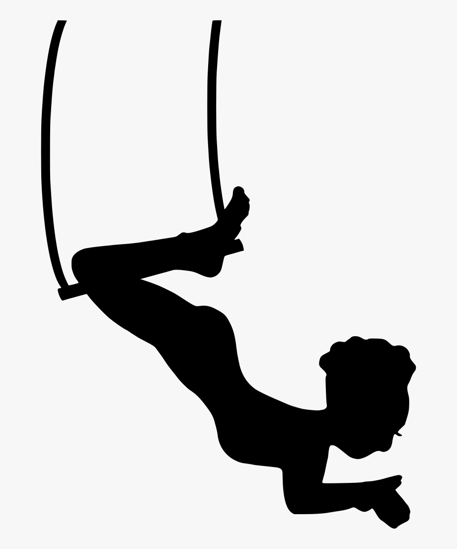 Circus trapeze clipart.