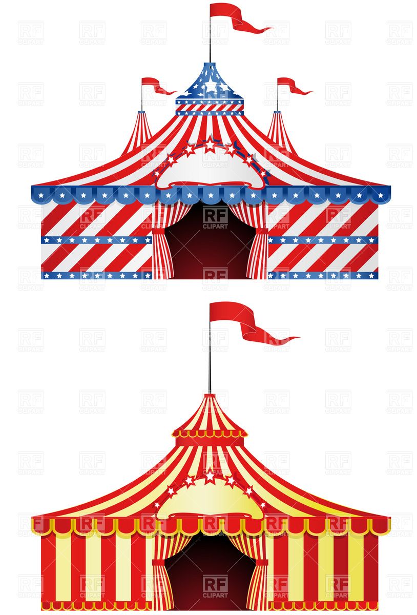 Big Top Circus Tent clipart