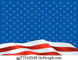 American Flag Background Clip Art
