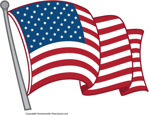 free clipart american flag fourth july