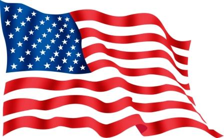 Printable american flag.