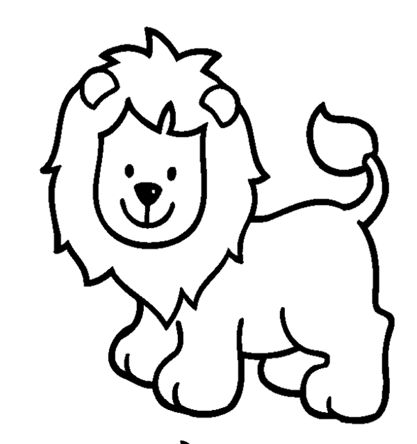 Animal Clipart To Color