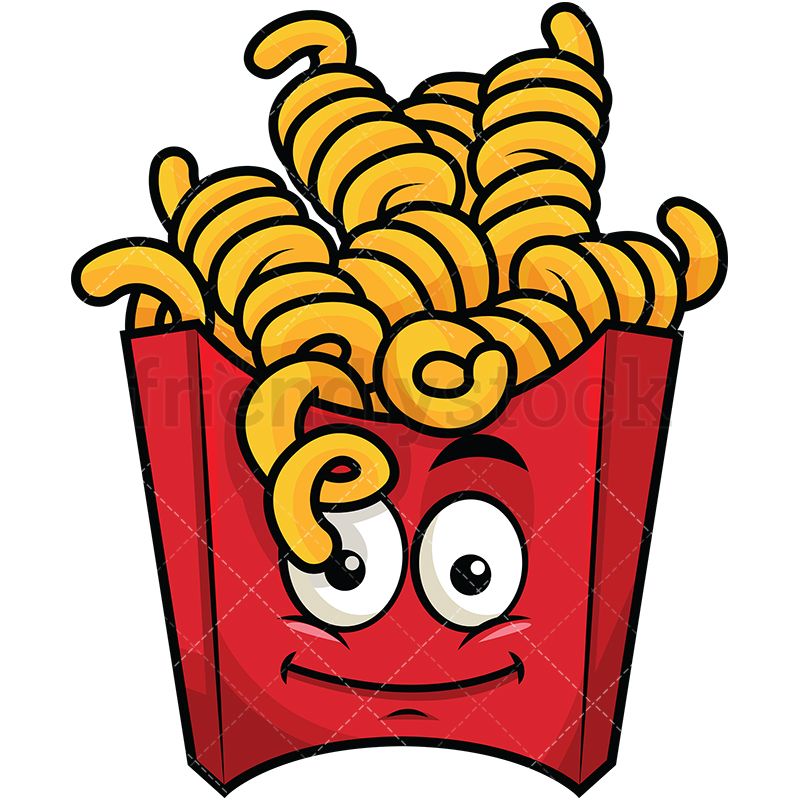 Curly French Fries Emoji