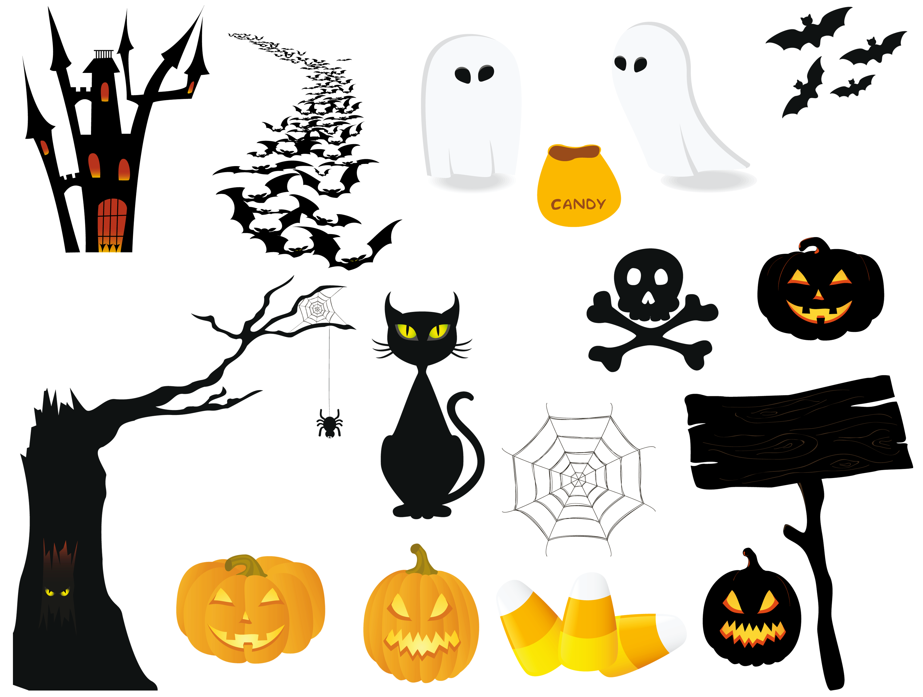 Halloween PNG Pictures Collection