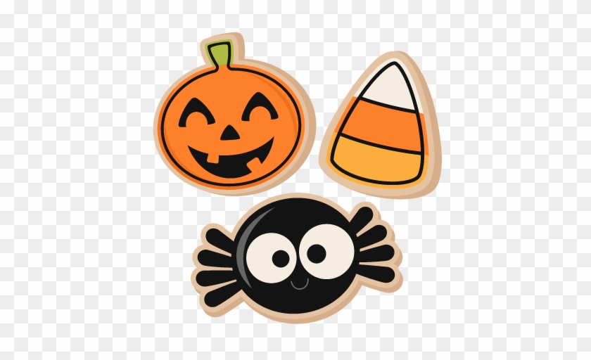 Cookie Silhouette Clipart Collection Halloween Cookies