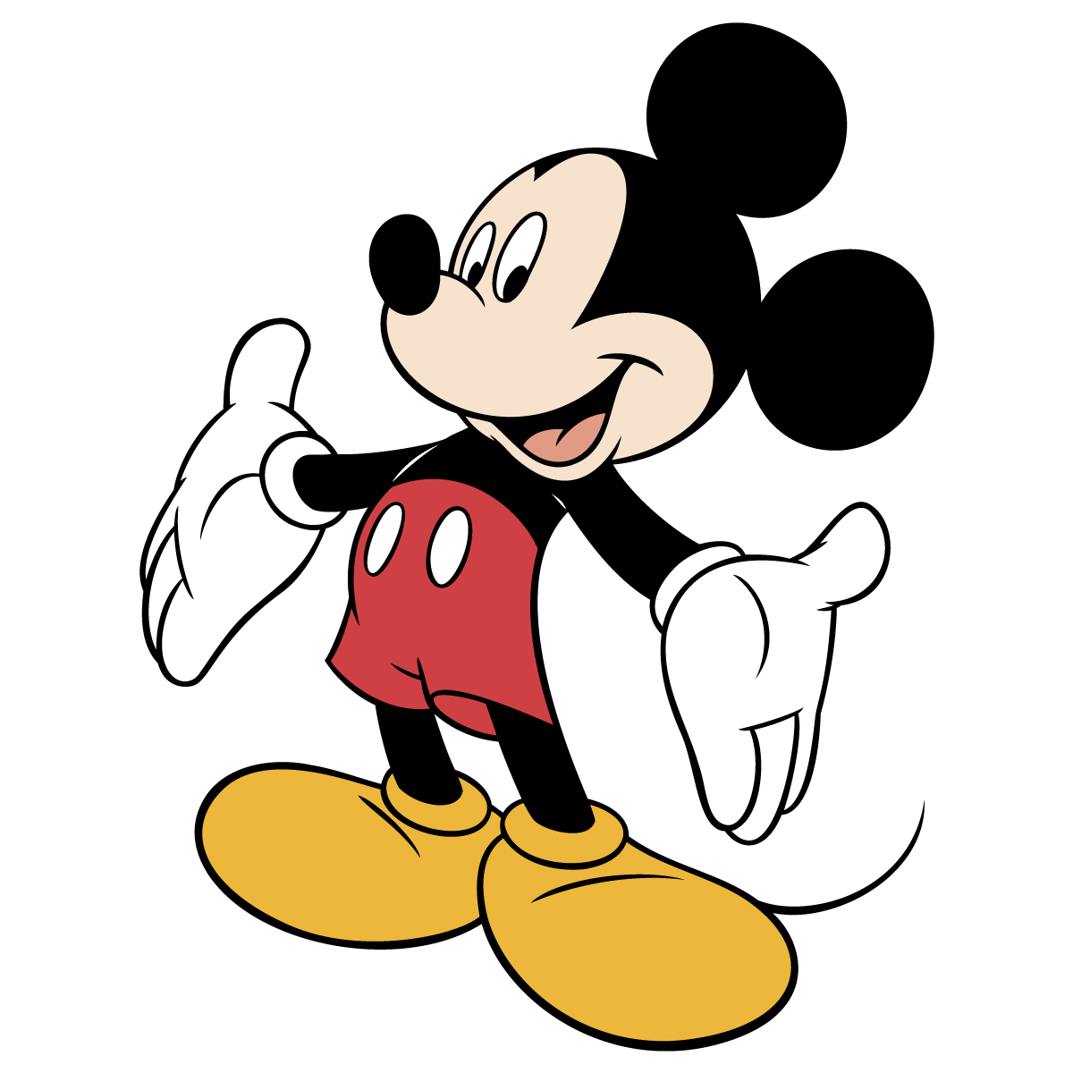 Mickey Mouse Walt Disney Vector Graphic Clip Art