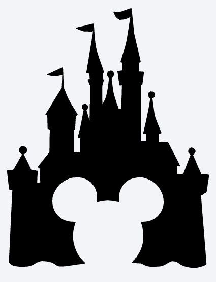 Free Disney Castle Silhouette, Download Free Clip Art, Free