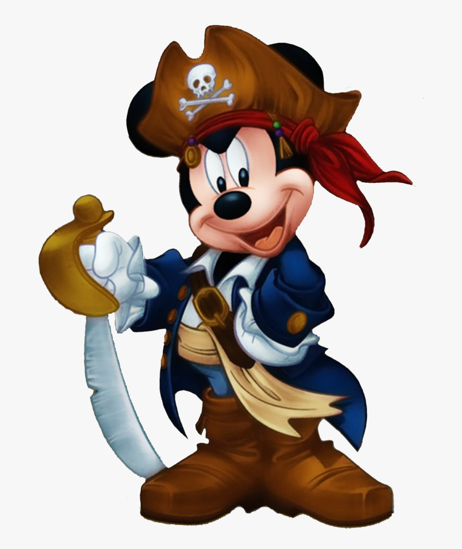 Mickey pirate clipart.