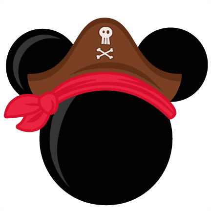 Pirate Mouse Head Freebies Free SVG files for scrapbooking