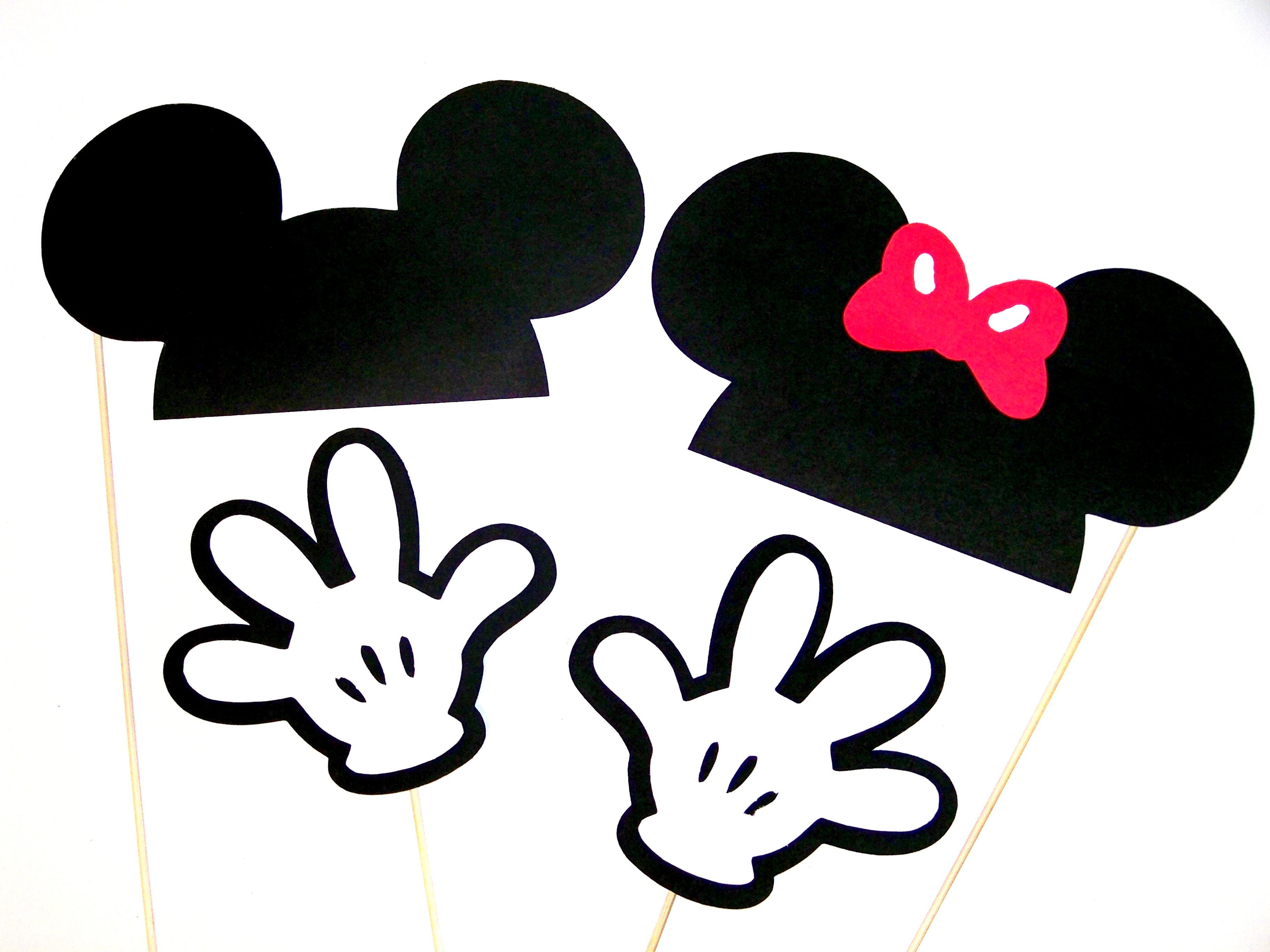 Mickey mouse hands.