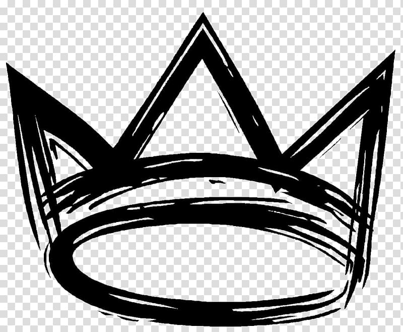 Black and white crown illustration, Crown Drawing , crown