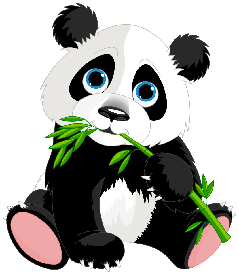 Free Panda Clipart Graphics Illustrations