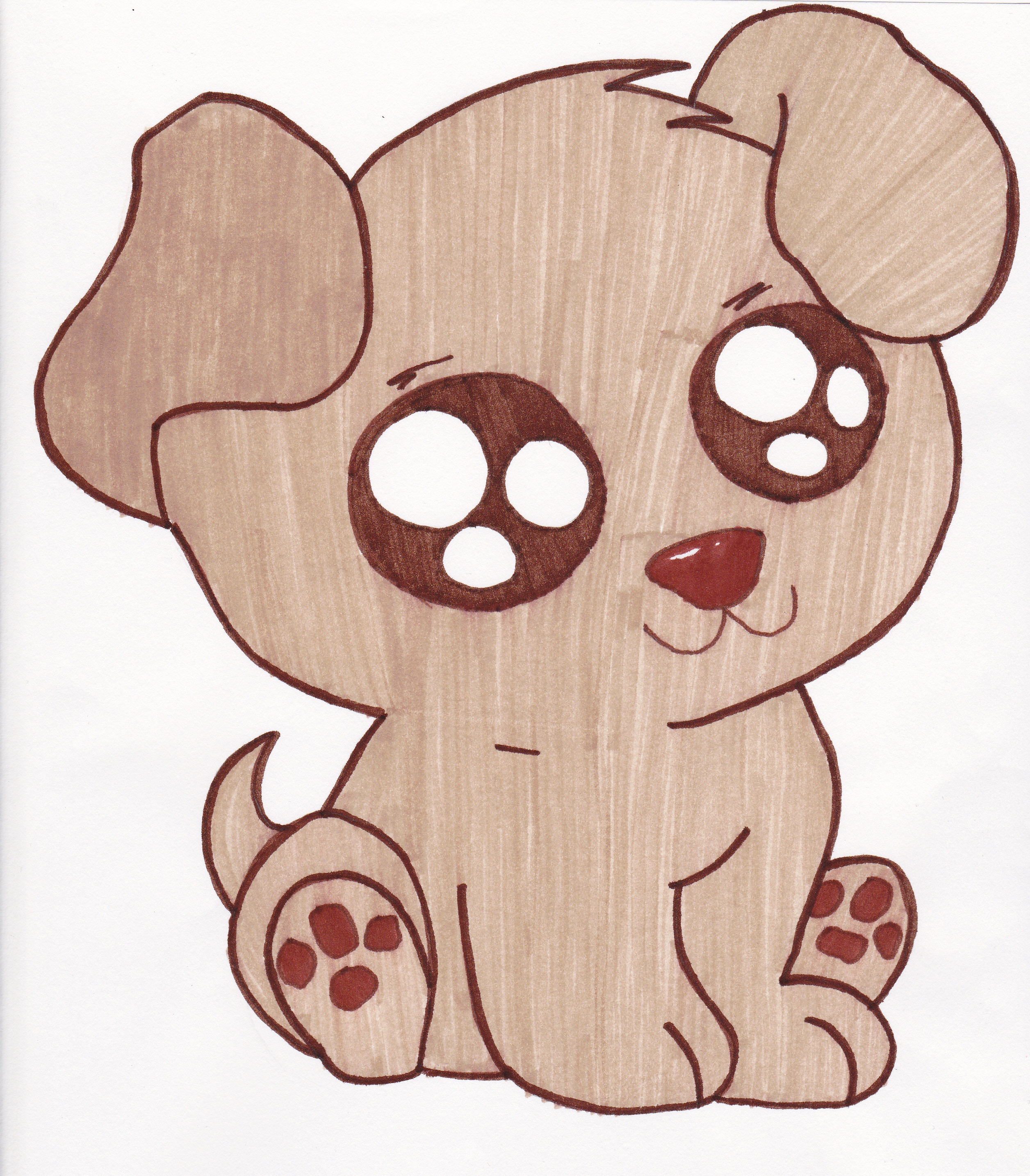 Puppy clip art free clipart image