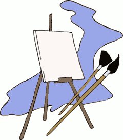 Easel clipart free download on WebStockReview