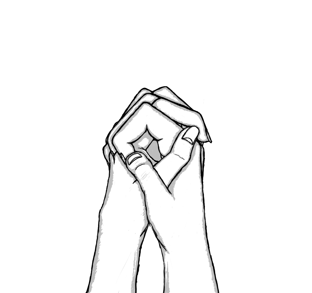 Free Drawings Of People Holding Hands, Download Free Clip
