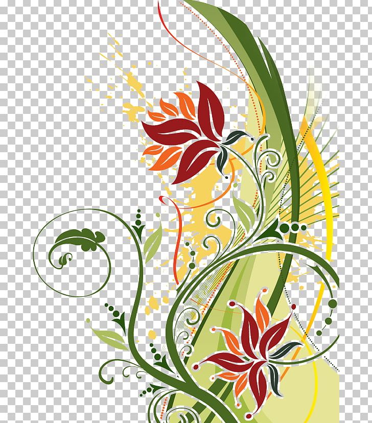 Graphics flower floral.