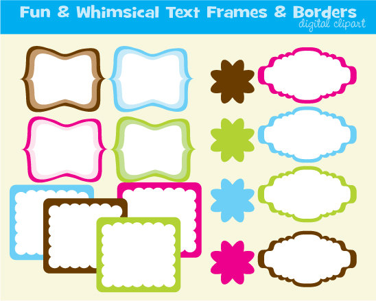 Free Whimsical Cliparts Frames, Download Free Clip Art, Free