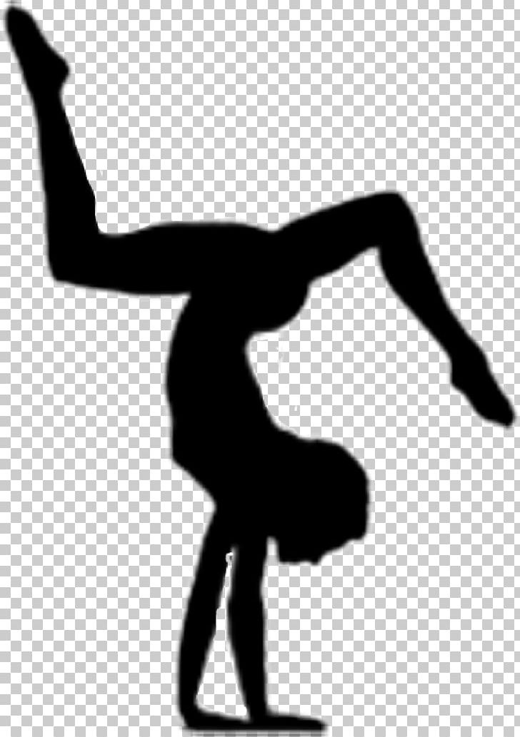Artistic Gymnastics Handstand Silhouette PNG, Clipart, Arm
