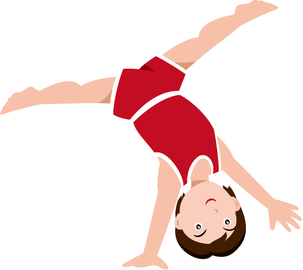 Gymnastics clip art.