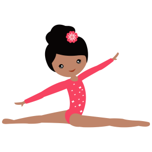 Png Free Library Gymnast Clipart Gymnast