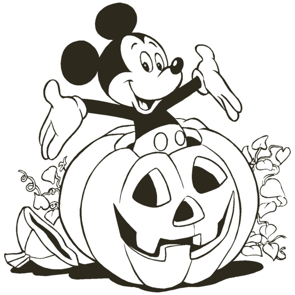 Halloween Coloring Pictures Pages To Print clipart free image