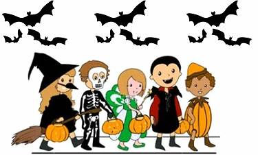 Costume clipart halloween parade pencil and in color costume