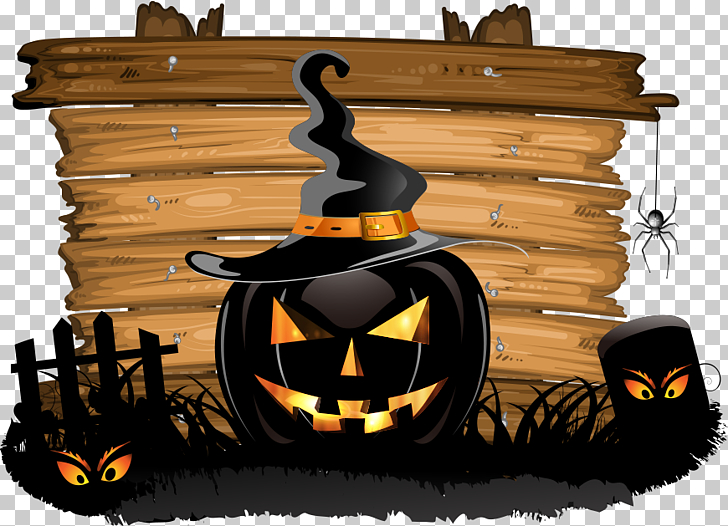Halloween , Halloween pumpkins, black and brown Halloween