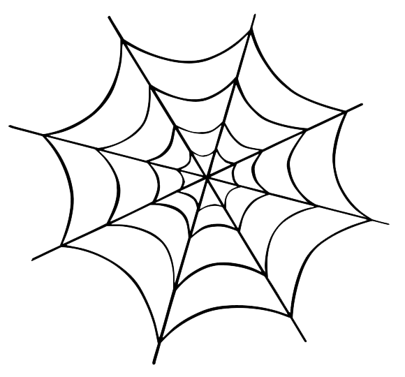 Spider web clip.