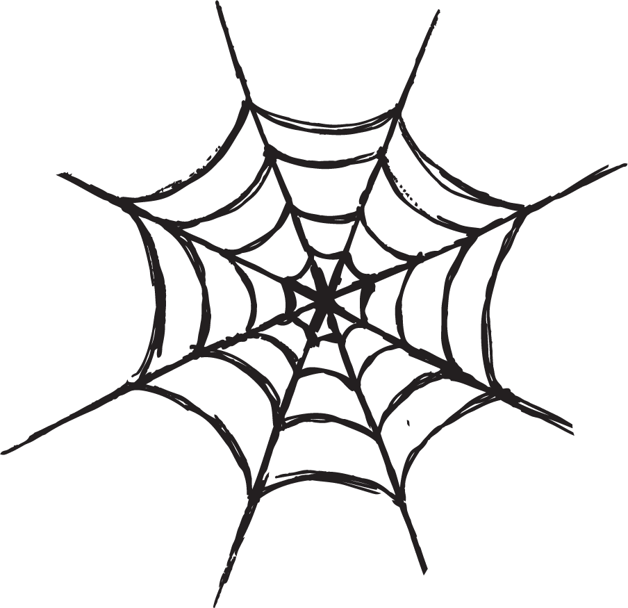 Spiderweb Halloween party clip art free clipart images