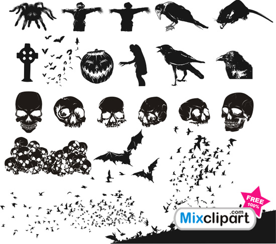 Free Halloween Vector Cliparts, Download Free Clip Art, Free