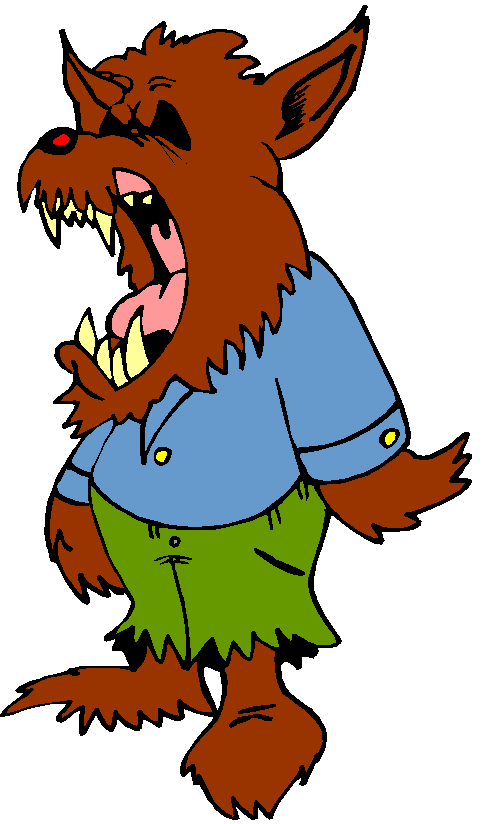 Collection of Werewolf clipart
