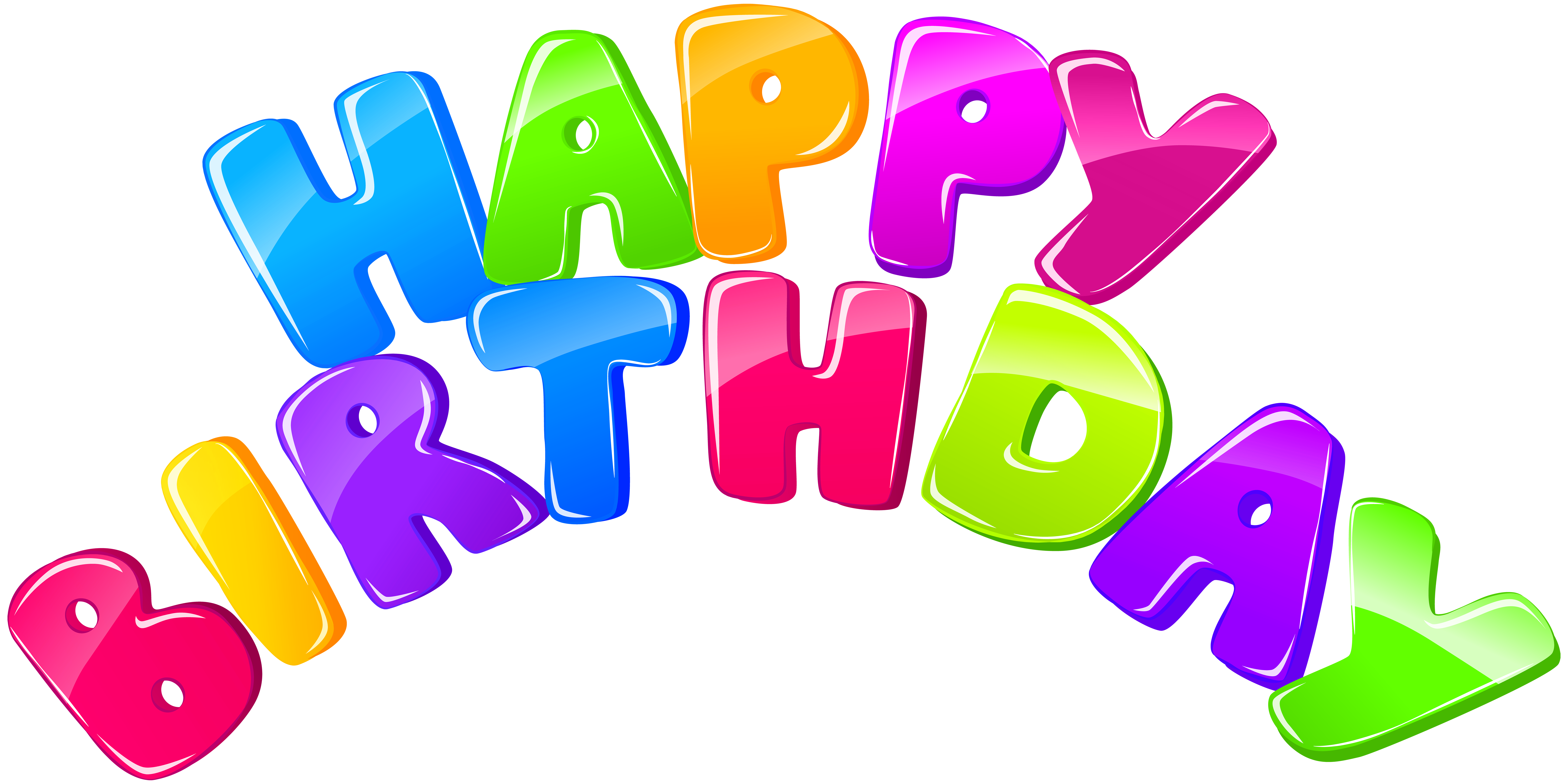 Happy Birthday PNG Clip Art Image