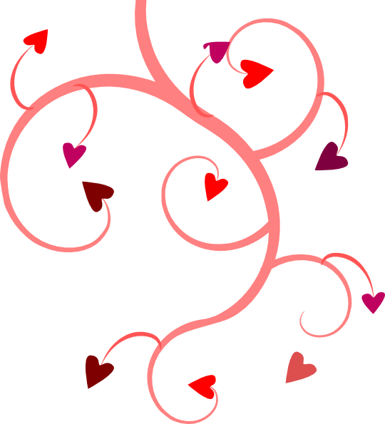 free clipart hearts and flowers heart design