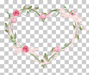 free clipart hearts and flowers heart shape