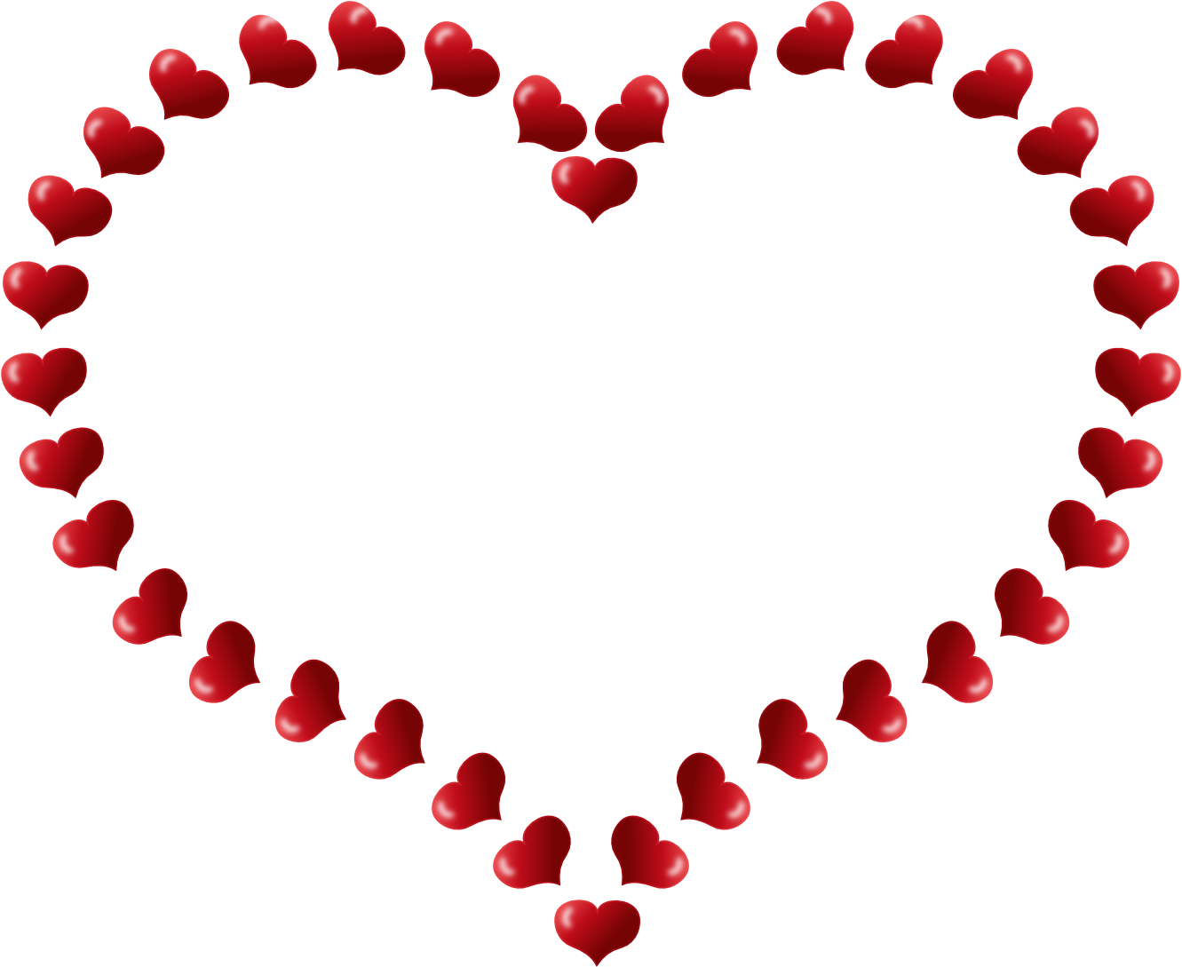 Free Hearts And Flowers Border, Download Free Clip Art, Free