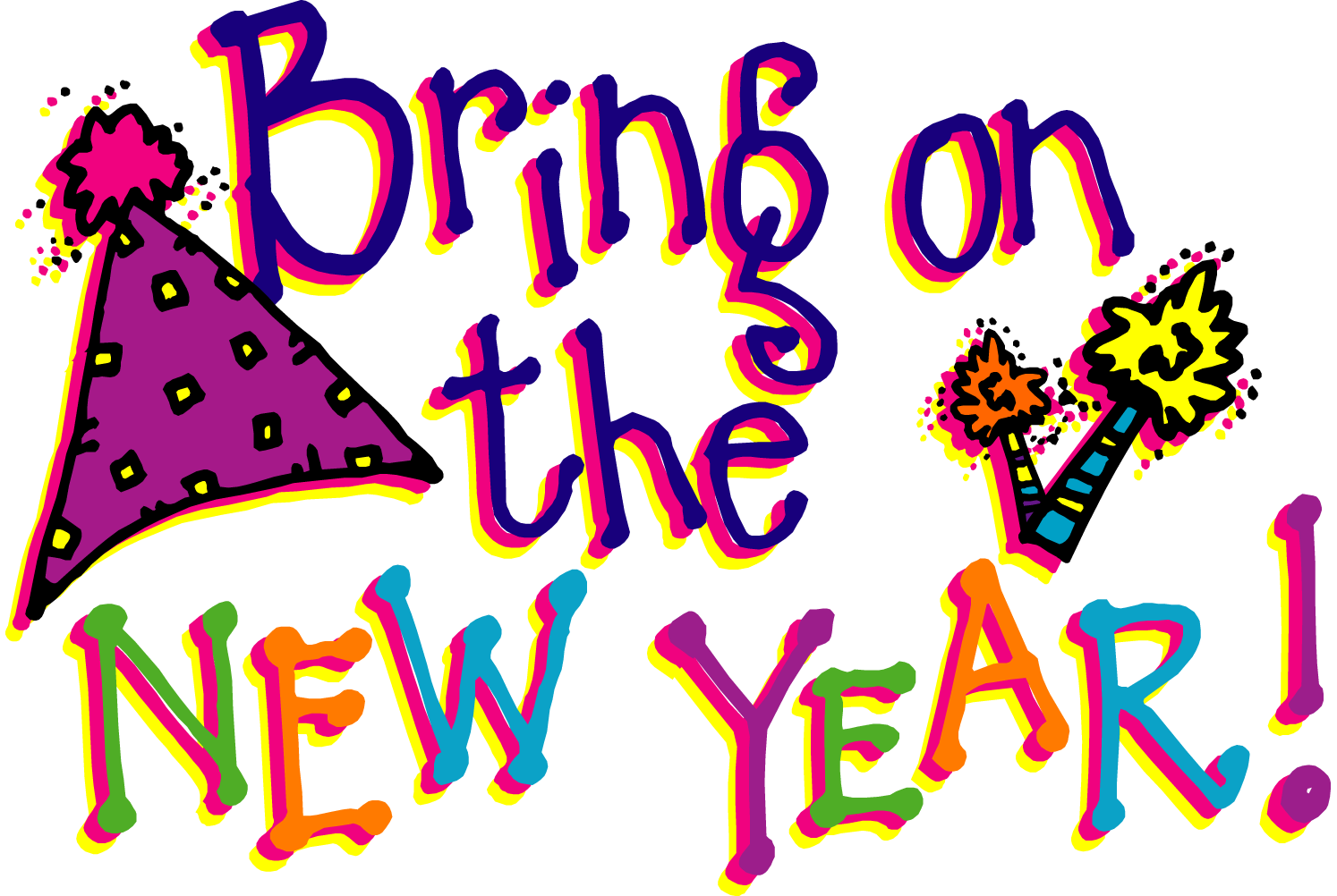 free clipart images to download happy new year