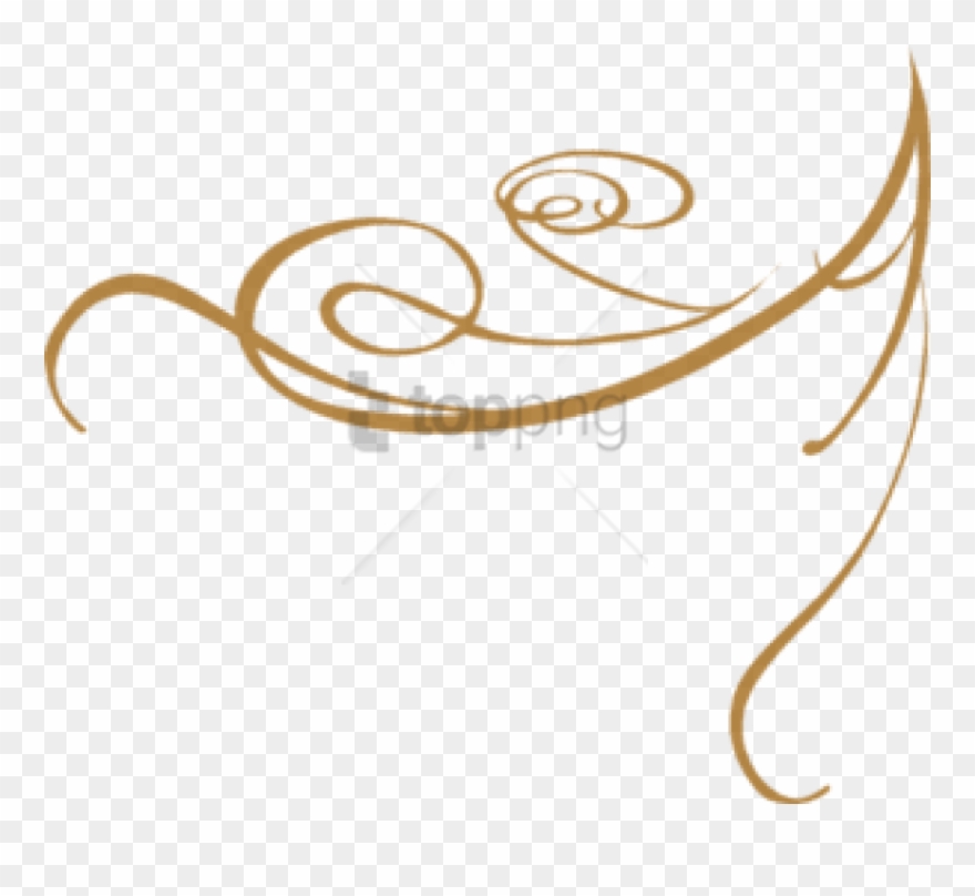 Free Png Gold Fancy Line Designs Png Image With Transparent