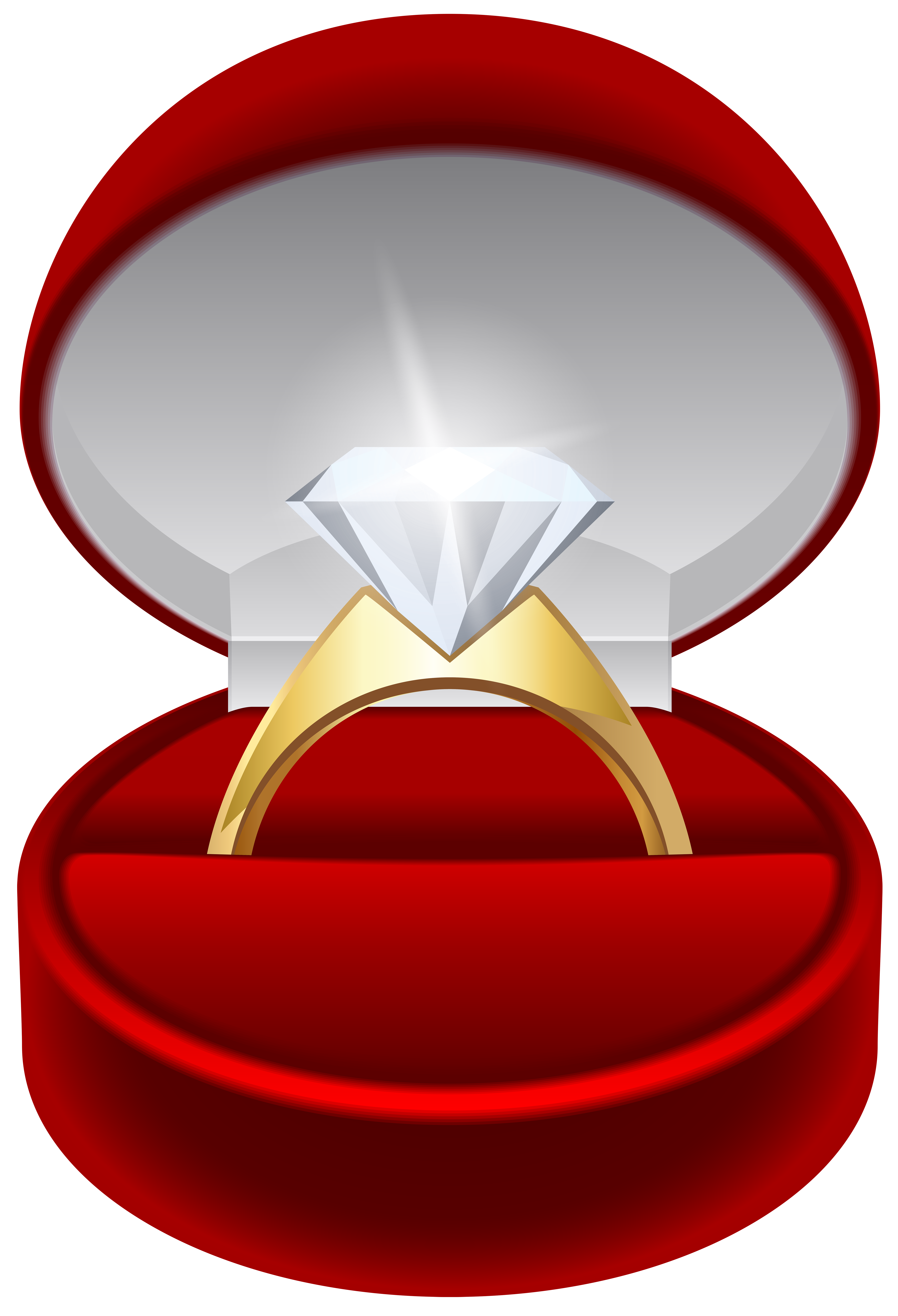 Engagement Ring PNG Transparent Clip Art Image